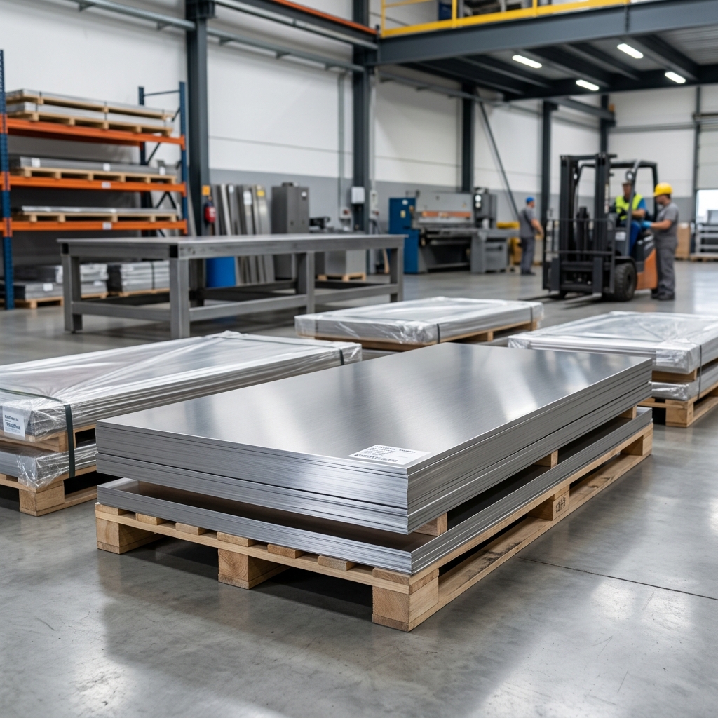 Chapa de Inox 304 e 430 lisa, xadrez e perfurada