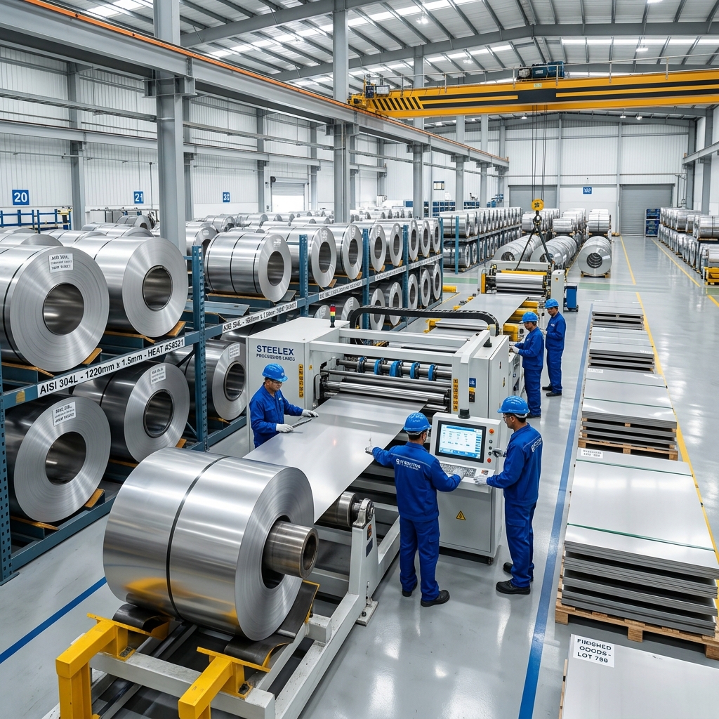 Galpão Industrial de Fornecimento de Aço Inox BEINOX